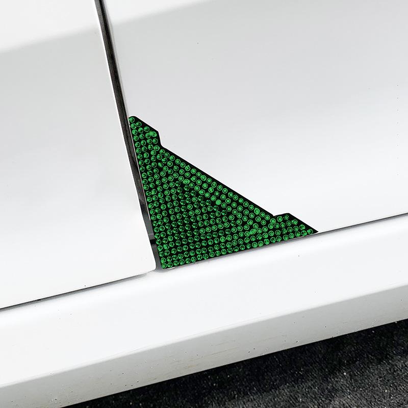 Diamond-Studded Anti-Scratch Car Door Corner Protection Film