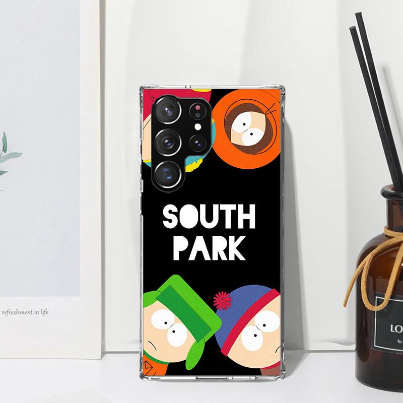 Cartoon S-South-Parkes Phone Case For Samsung Galaxy Note 20 Ultra 10 Plus 9 8 M11 M12 M21 M30S M32 M51 M52 J4 J6 + J8 Art Funda
