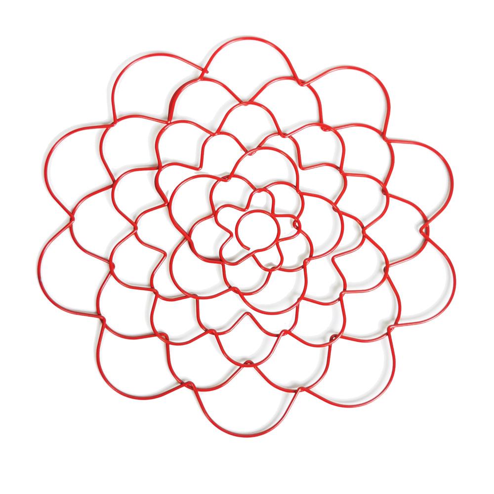 Foldable Metal Laser-Cut Floral Arrangement Grid – Trending Flower Arranging Aid