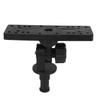 360 Degree Rotating Fish Finder Mount Removable Base Black Color Marine Electronic Mount Boat Electronics Mount Boat Use