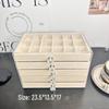 Five-Layer Acrylic Jewelry Storage Box - Earring, Necklace, Ring Organizer with Large Capacity and High-End Design