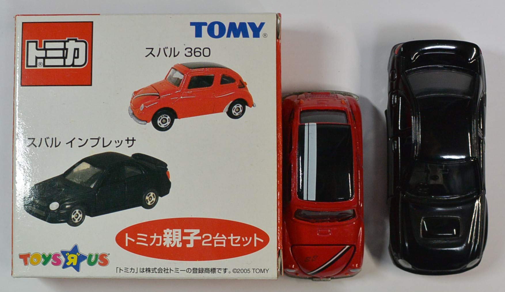 

Tomica Toys R Us Limited Tomica Parent and Child 2 Set Subaru Impreza 360,