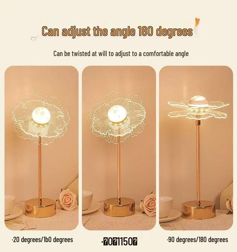 Elegant Acrylic Butterfly Table Lamp - Ideal for Bedrooms, Bedside, Hotels & Dining Spaces