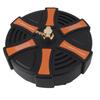 13 Inch Pressure Washer Surface Cleaner 2500PSI Working Pressure 1/4 Inch Quick Plug with 2