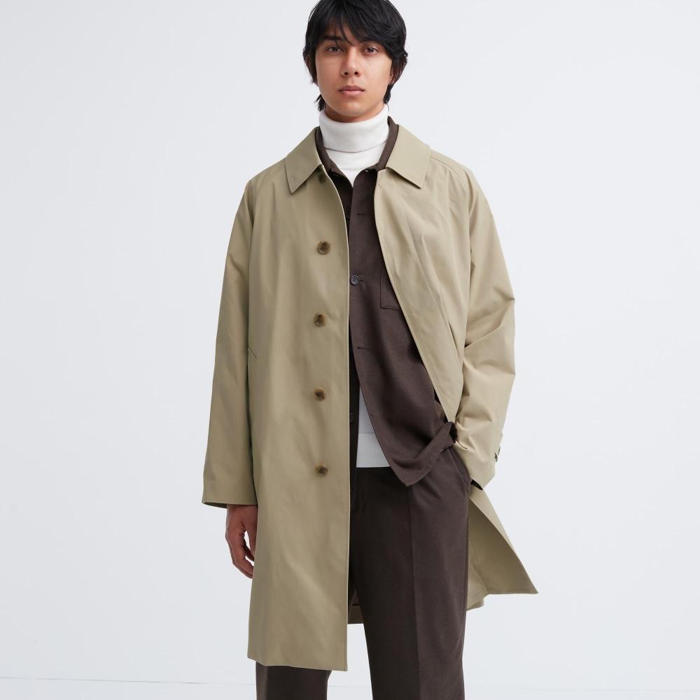 

UNIQLO JAPAN 2WAY Пальто из нержавеющей стали с воротником