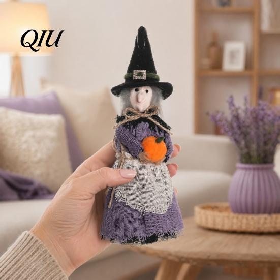 Halloween Outdoor Decorations Decoration, Realistic Ghost Festival Broom Reusable Decor Witch Ornament, Festive Atmosphere Tabletop Decoration Party