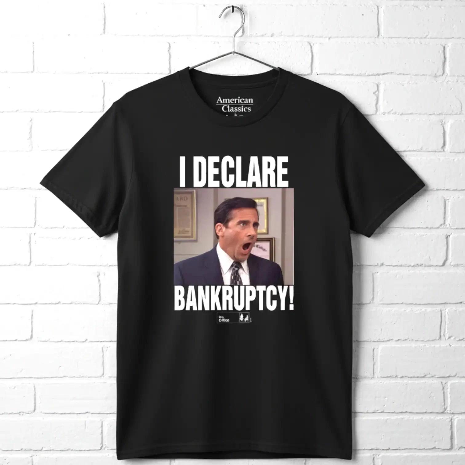 The Office I Declare Bankruptcy Men s T-Shirt XS