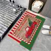 Christmas Room Floor Decoration Carpet Kitchen Mat House Entrance Doormat Home Bathroom Hallway Non-Slip Foot Rug Bedroom Living