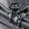 Bicycle Speedometer Bracket High Stability Adjustable Easy To Install Universal Aluminum Alloy Bike Stem Extension Computer Mount Holder
