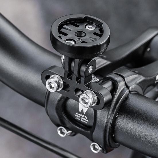 Bicycle Speedometer Bracket High Stability Adjustable Easy To Install Universal Aluminum Alloy Bike Stem Extension Computer Mount Holder