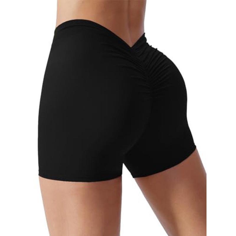 Women's Hip-Lifting Sexy Yoga Pants - Three-Quarter Length, Peach Buttocks Design