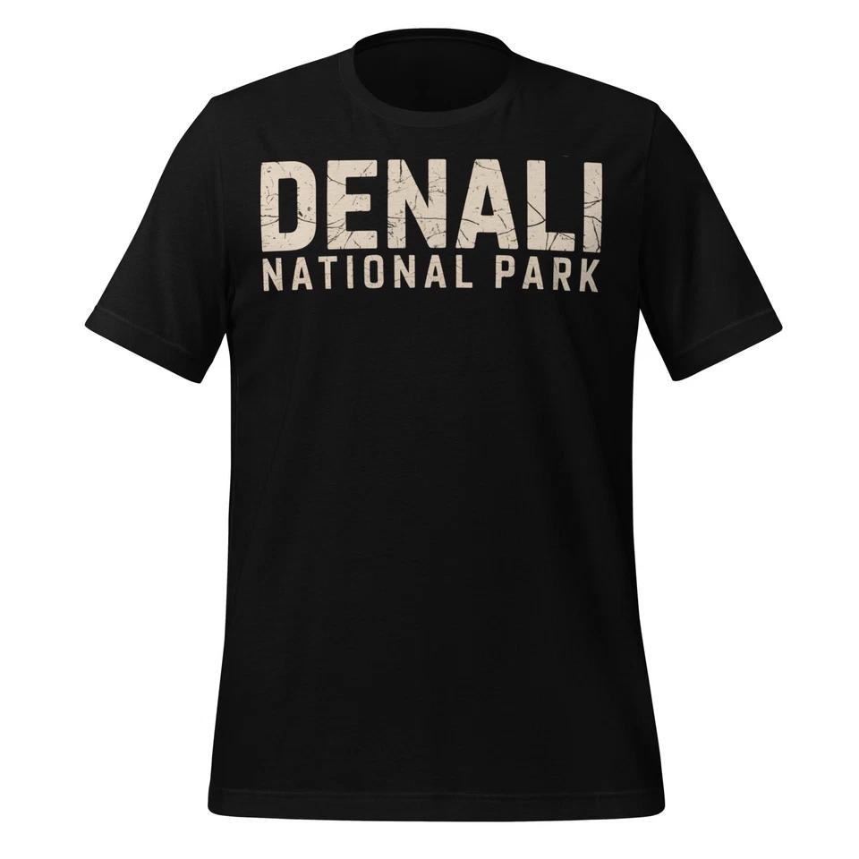 Denali National Park Shirt Unisex Stay Wild Bear Hiking Tee Nature Alaska Gift 3XL