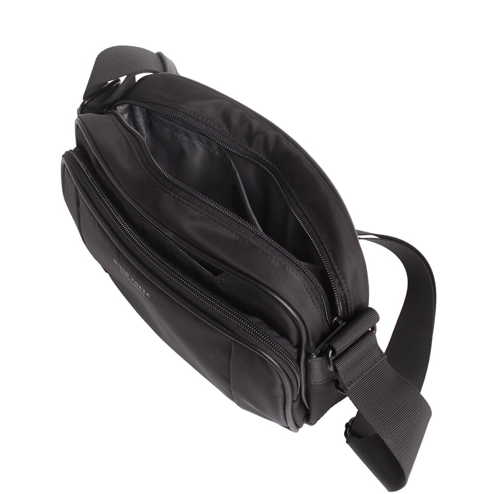 Horizontal Shoulder Bag FMN31 Black [Misto Forza]