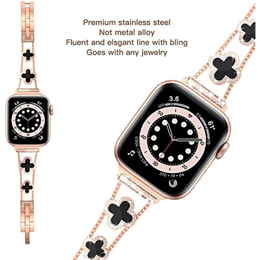 Luxus Metall Diamant Slim Glitzer Apple Watch Band Ultra 2 49mm 40mm 42mm 44mm 45mm 41mm Iwatch Se Serie 8/7/6/5/4/3 Band für Frauen Bling