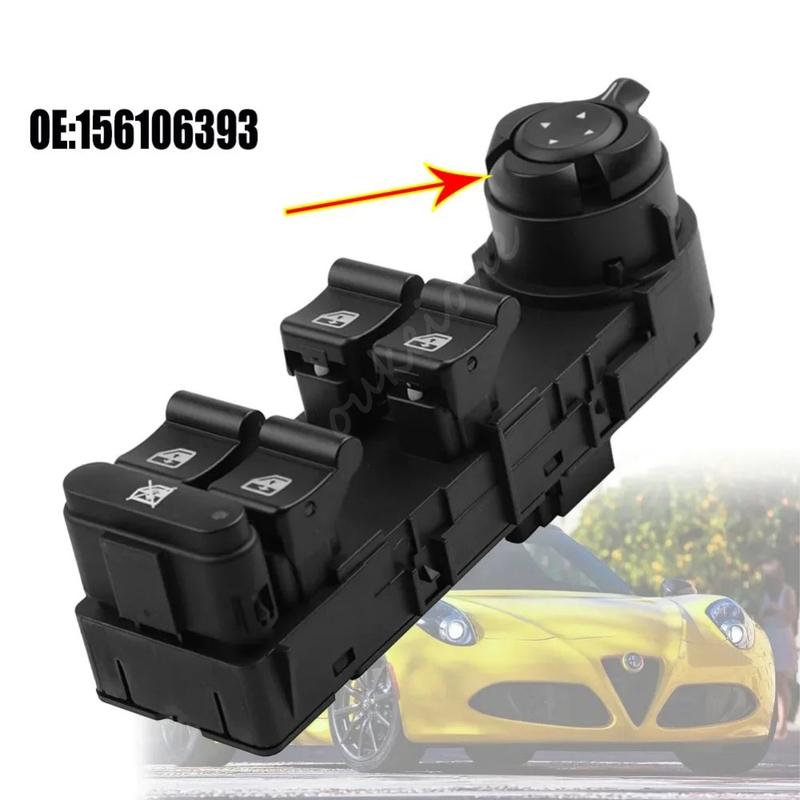 156106392 156106393 For Alfa Romeo Giulietta 940 2010- Master Driver Side Electric Power Lifter Window Switch Car Parts