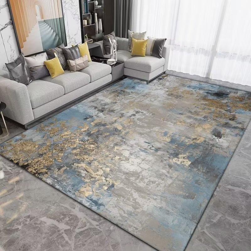 Spritzfarben-Abstrakter Teppich für Wohnzimmer Schlafzimmer Dekoration Große Teppiche Lounge-Teppiche Weiche Flauschige Bodenmatten Kurzplüschteppich