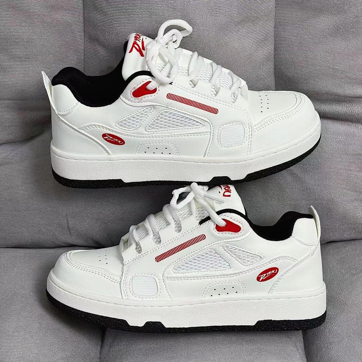 

Нишевый дизайн ins студенты универсальная платформа повседневная обувь для хлеба мужская летняя дышащая пара обувь для скейтборда женская 36