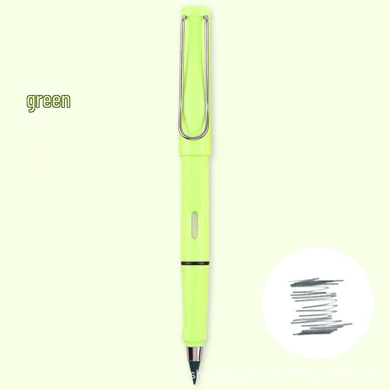 Macaron Pastel Large Barrel Colored Pencil - Student Posture Correction, Everlasting, No Sharpening Needed, Ideal for Kindergarten
