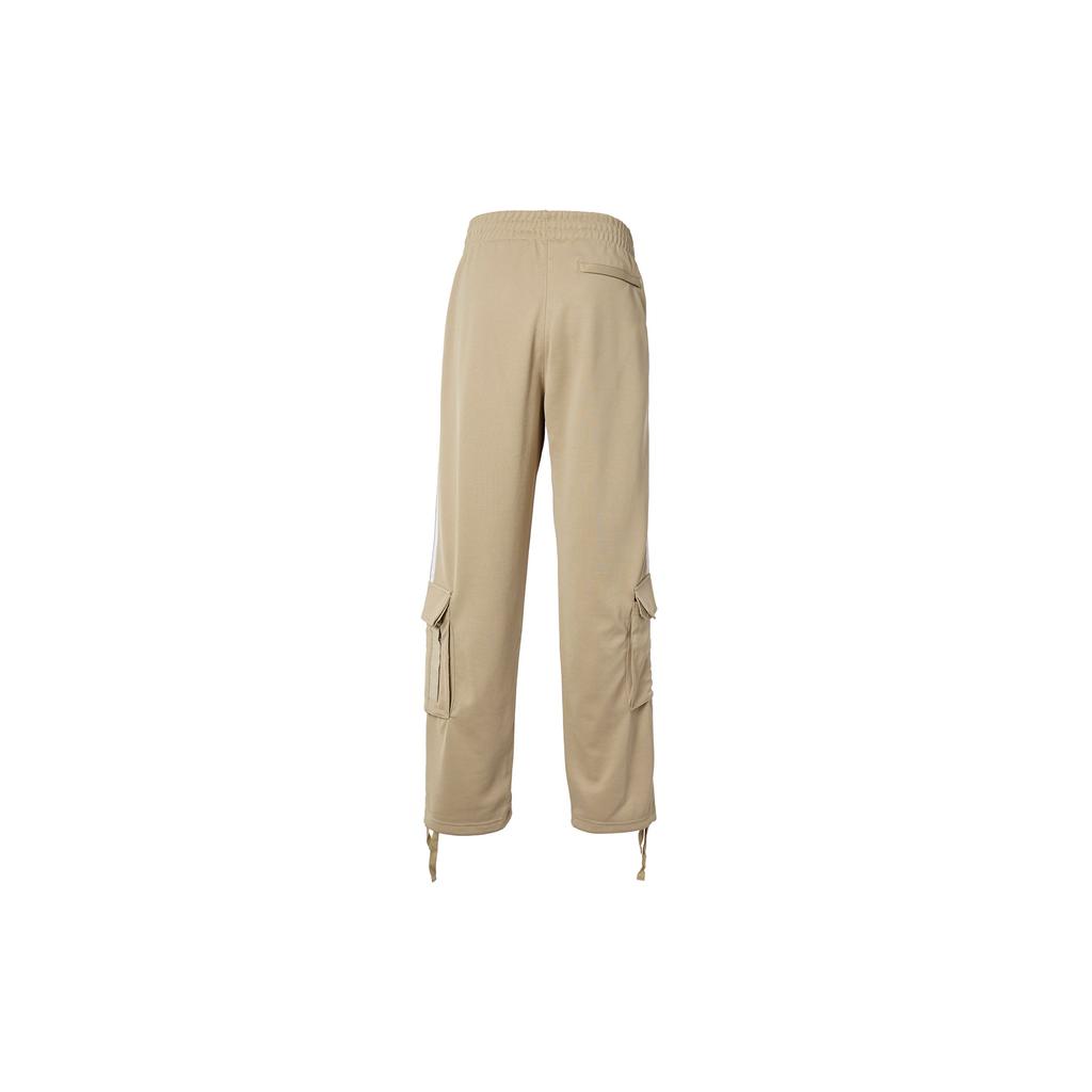 adidas Originals Trefoil Logo Print Cargo Pants Men Bottoms Khaki HD2512