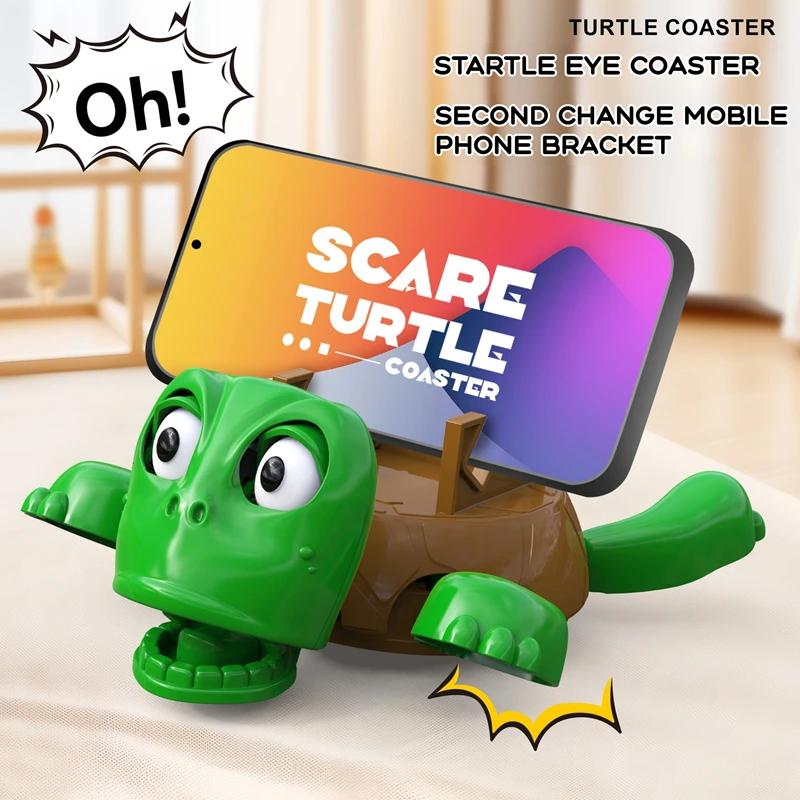 Sous-verre Créatif Tortue Porte-Tasse Support de Téléphone Support pour Tasse à Thé Café Boissons Décoration de Table Ornament Imprimé 3D
