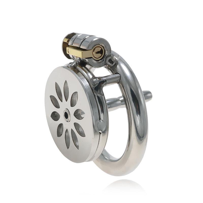Stainless Steel New Flat Penis Cage SM Chastity Sexy False Mother Chastity Wear Adult Toy Sex Tool