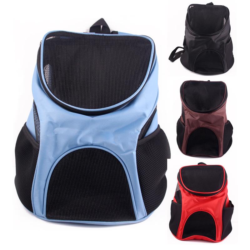 Pet Supplies Backpack, Oxford Mesh Breathable Dog Backpack, Outdoor Travel Cat Bag, Dog Portable Backpack for Going Out