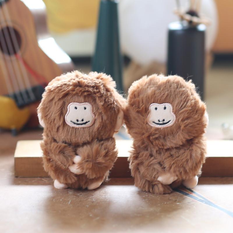 Pandantiv Maimuțică Drăguță Jucărie de Pluș Păpușă Desen Animat Decor Agățat Ghiozdan Breloc Păpușă