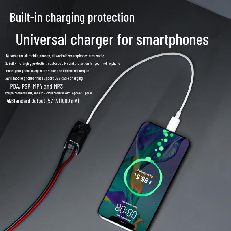 4K Wireless Camera 220V to 5V DC Step-Down Converter, USB Voltage 1A Power Supply
