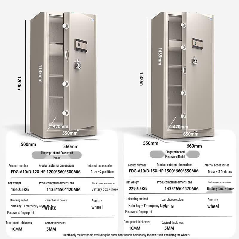 Tiger Brand Fingerprint Password Steel Security & Filing Cabinets