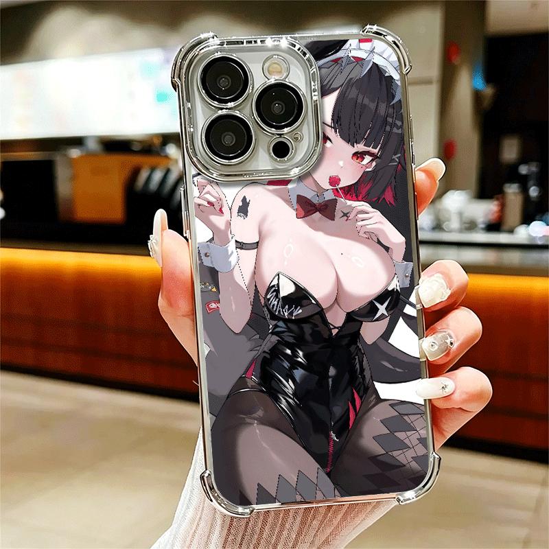 

Zenless Zone Zero Ellen Joe Soft Phone Case For iPhone 15 16 17 Air 14 Pro Max 16E Plus 13 12 Mini Plating Anti-Fall Fundas iPhone 13