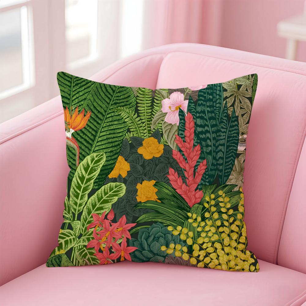 Art WWilliam Morris Cushion Cover Pillow Case Soft Skin Friendly Fabric Comfort  Concealed Zipper