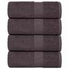 VidaXL Washcloths 4 Pcs Anthracite 15x21 Cm 360 G/m² 100% Cotton, Towel, Dishcloth, Dishcloth, Towel 136670