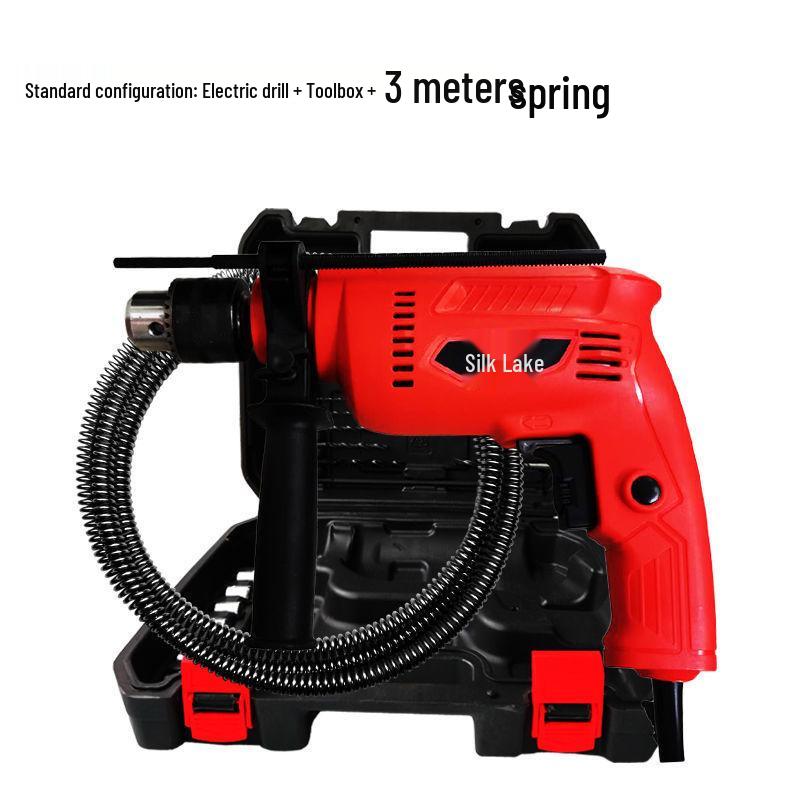 Dragamine Elettrico per Tubi, Strumento per la Pulizia delle Fogne e Sbloccante per WC - Sbloccato o Rimborso.