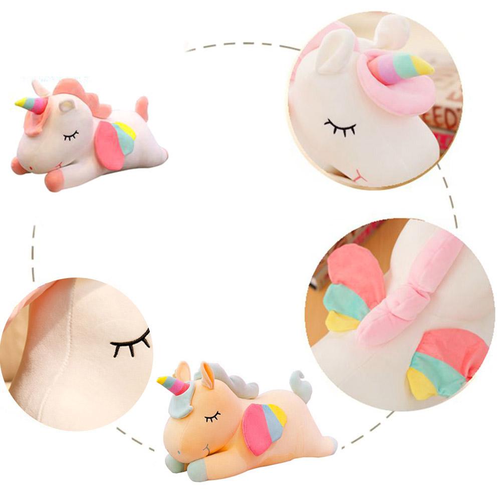 Soft Plush Toy Baby Sleeping Pillow Doll Animal Stuffed Plush Toy Birthday Gifts for Girls Children