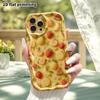 Phone Case: 2D flat design suitable for iPhone 18 17 16 15 14 13 Pro protective case, fruit layout, perfect Christmas and Halloween holiday gift
