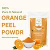 HerbSetu Organic Pure Orange Peel Powder – 100% Natural & Sun-Dried | Rich In Vitamin C, Antioxidants & Citric Extracts | For Skin Brightening, Ta