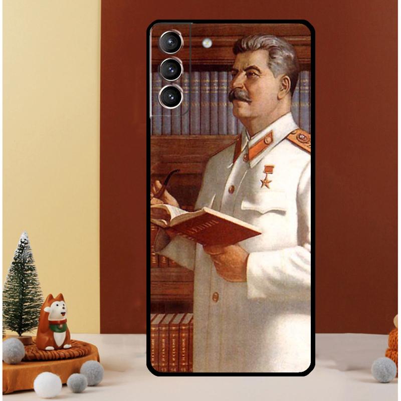 USSR Joseph Stalin Case For Samsung Galaxy S25 S26 Ultra S20 S21 S22 S23 S24 Ultra S10 Plus S25 FE Cover Funda