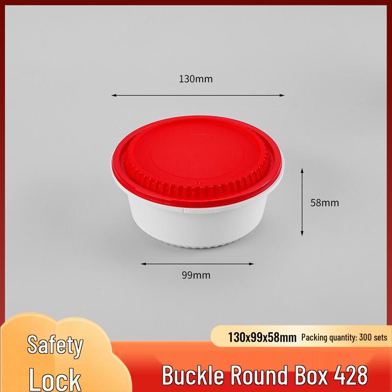 Wheat Straw Disposable Takeaway Meal Box with Lid
