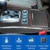4Pcs Carbon Fiber Console Gear Shift Kit Cover Trim For Infiniti FX35/37/50 QX70