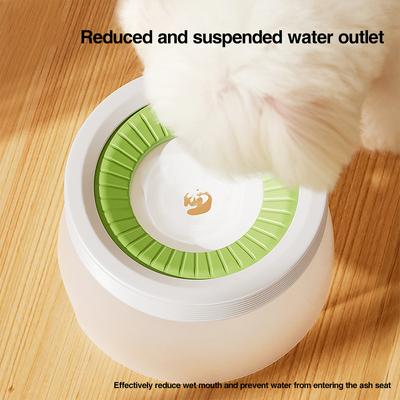 Haustier Hund Katze Schwimmender Napf Katze Wasser Fressnapf Nicht-benetzender Mund Haustier Trinknapf Futterspender Haustiere Hunde Katzen Zubehör