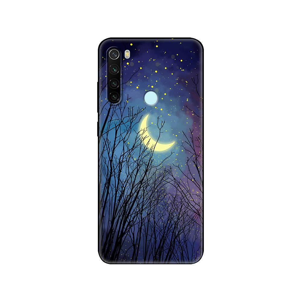 Für xiaomi Redmi Note 8T Hülle, Weiche Silikonhülle für xiaomi Redmi Note 8 Hülle T Fundas auf Redmi NOTE 8 PRO Coque schwarzes TPU-Case