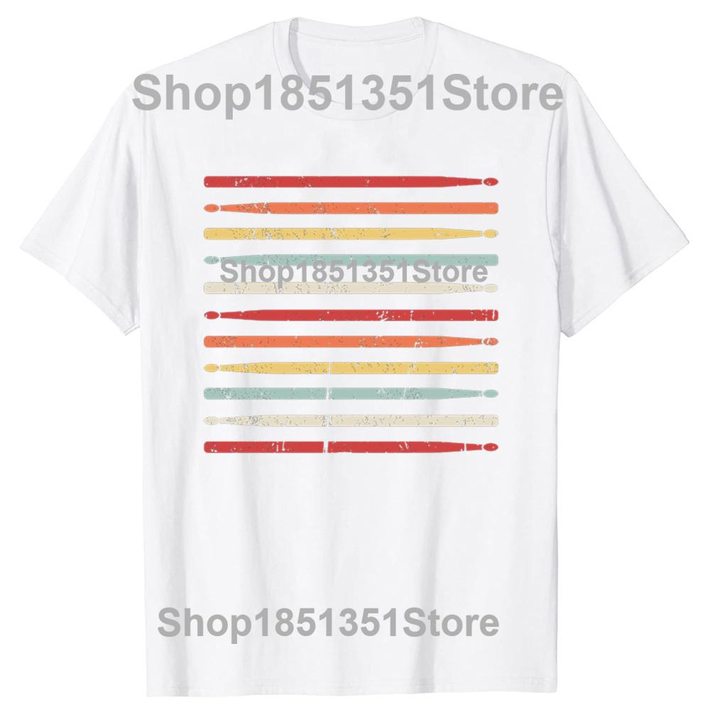 Funny The Tempo Is What I Say It Is Drums Player T Shirt Men Humor Streetwear Tee Shirt Short Sleeve Unisex Drummer Clothing