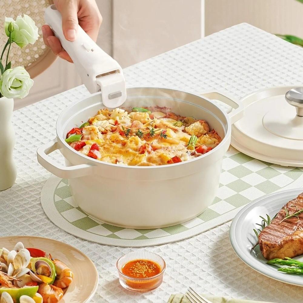 Silicone Anti-Scald Clip Heat-Resistant Pan Gripper Hot Dish Gripper Bowl Holder  Steaming Pots