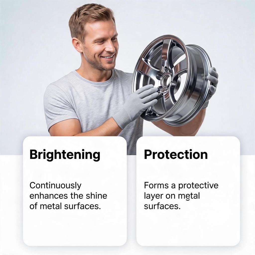 Rust Removal Spray Powerful Fast‑Acting Metal Rust Remover Wheel Auto Surface Oxidation Eliminator Car Clean Maintenance Spray