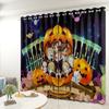 Halloween Vorhangstoff Schlafzimmer Wohnzimmer Balkon Verdunkelungsvorhang Büro Hotel Isolationsvorhang