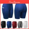Damen Kompressionsshorts Premium Qualität Sport Fitnessstudio Laufen Hosen Hosen