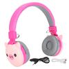 Children S Headset Cute Animals Bluetooth 5.0 Kids Headphones with Mic for Children