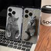 British Shorthair Cat Clear Silicone Soft TPU Phone Case For Iphone 17 16 15 14 Plus 13 12 Mini 11 Pro Max Shell Capa