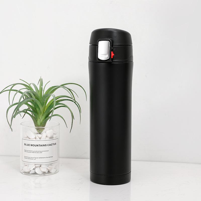 4 barvy Domácí kuchyně Vakuové termosky 500ml /350ml Nerezová ocel Izolovaný termoska Šálek na kávu Cestovní láhev na pití