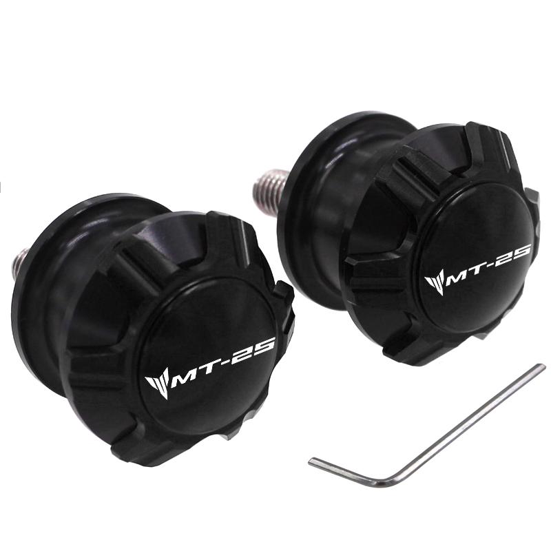 Bobine de braț oscilant din aluminiu CNC pentru motociclete, șuruburi, glisor pentru Yamaha MT-03 MT03 MT-25 MT 25 YZF R3 YZF R25 YZF-R3